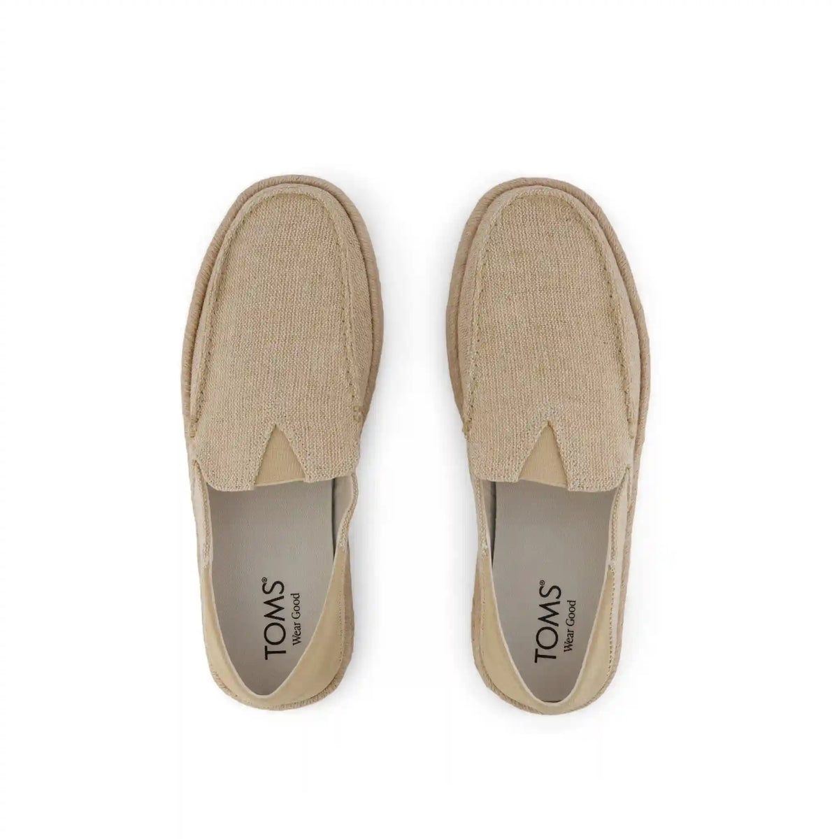 Mens Alonso Rope Loafer Natural Heritage Canvas
