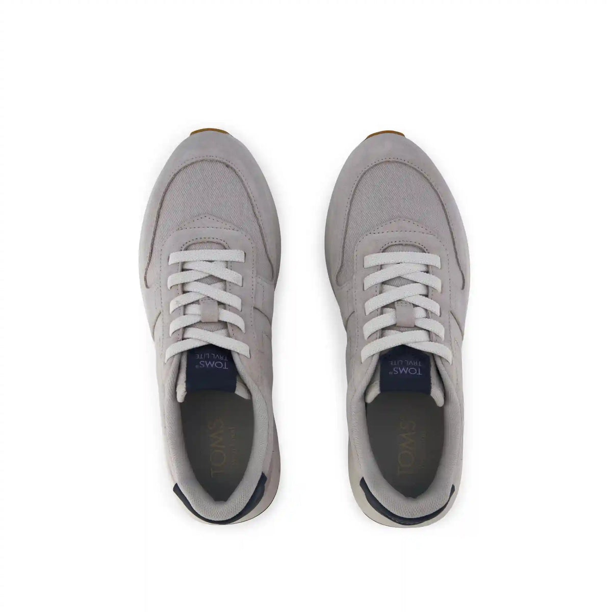 Womens TRVL LITE Retro Runner Sneaker Water Repellent Lunar Grey Suede