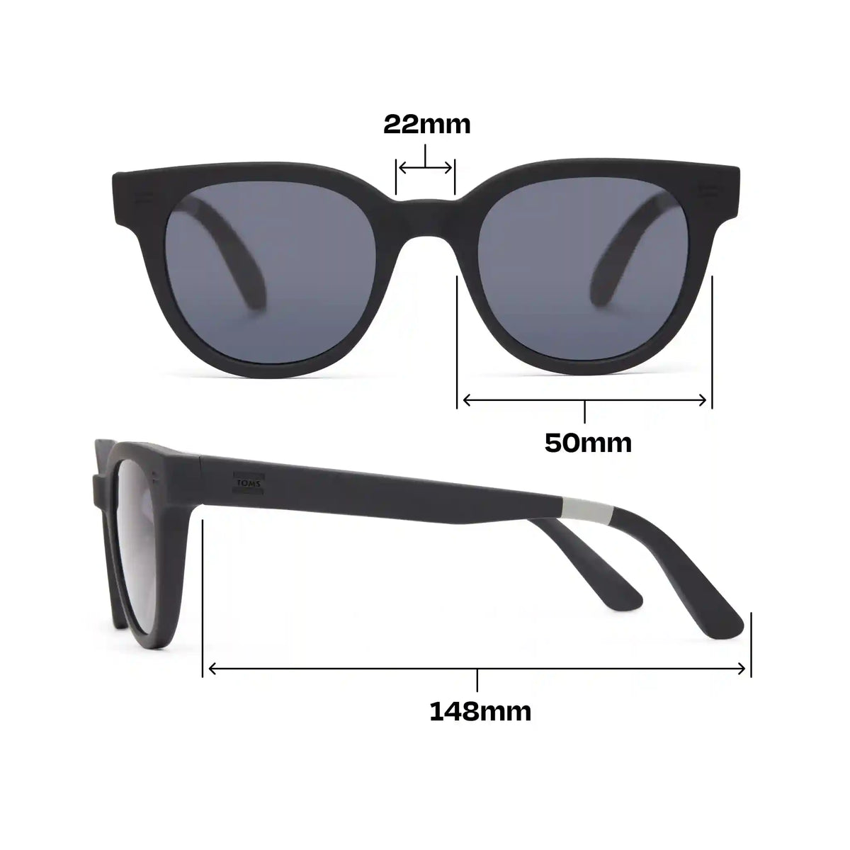 Rhodes Black Traveler Sunglasses