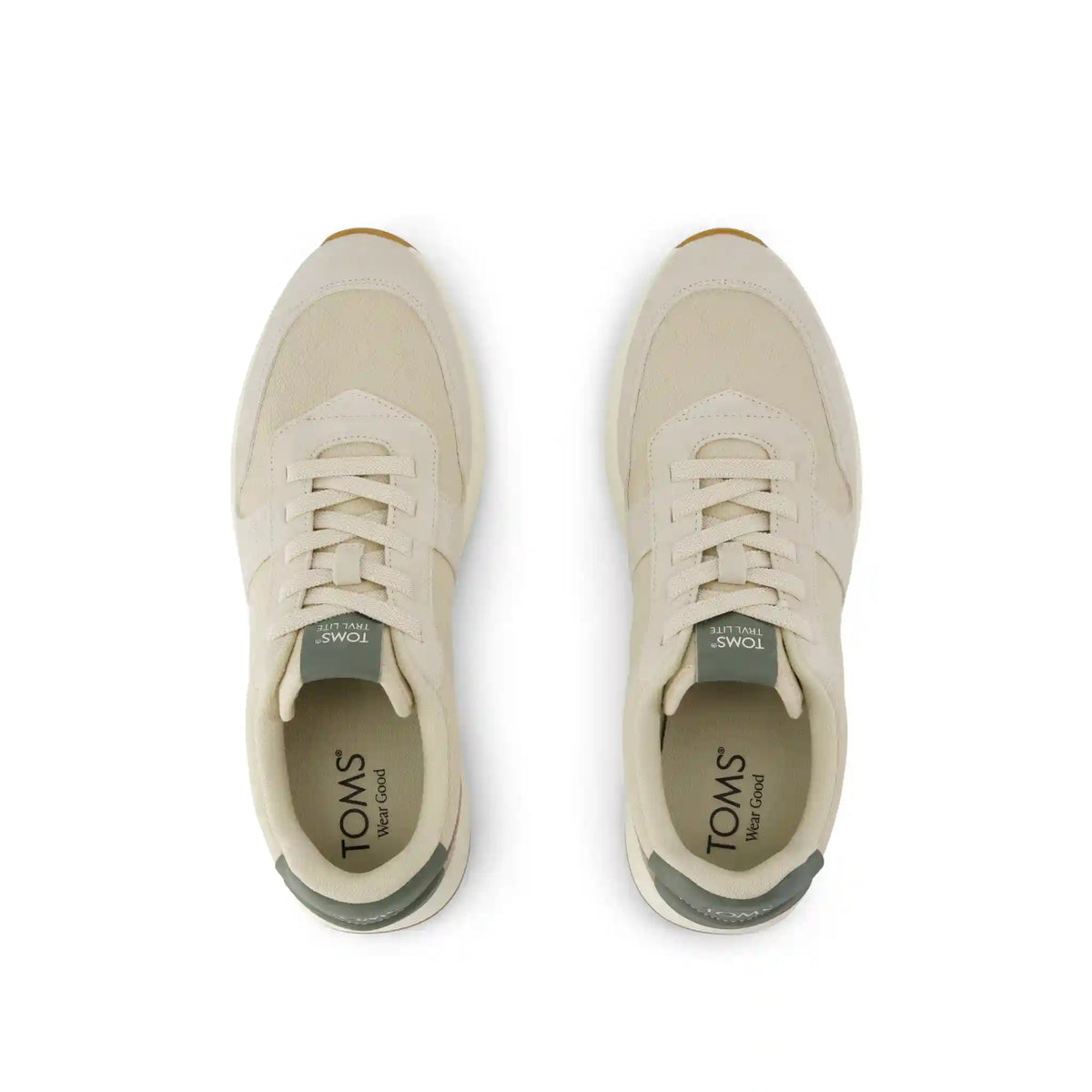 Mens TRVL LITE Retro Runner Sneaker Fog