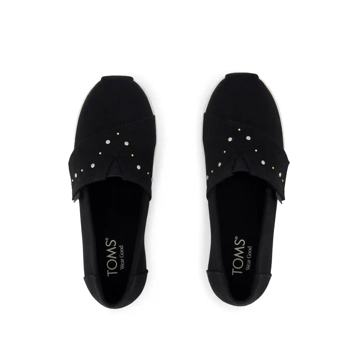Alpargata Classic Kids Shoe Black Brushed Twill