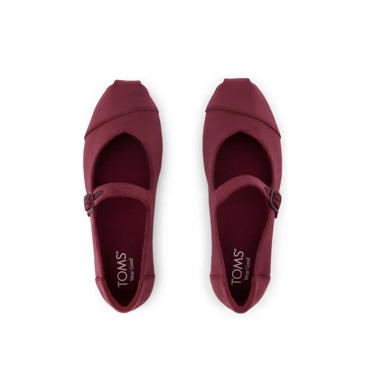 Womens Alpargata Mary Jane Dark Burgundy Premium Velvet