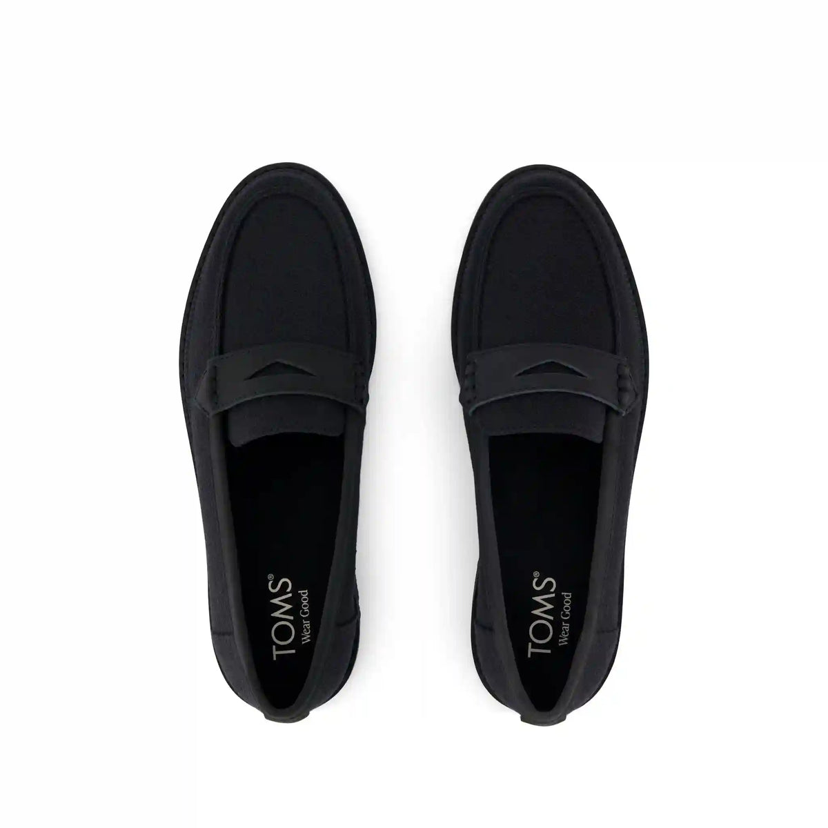 Womens Marie Loafer Black Textile