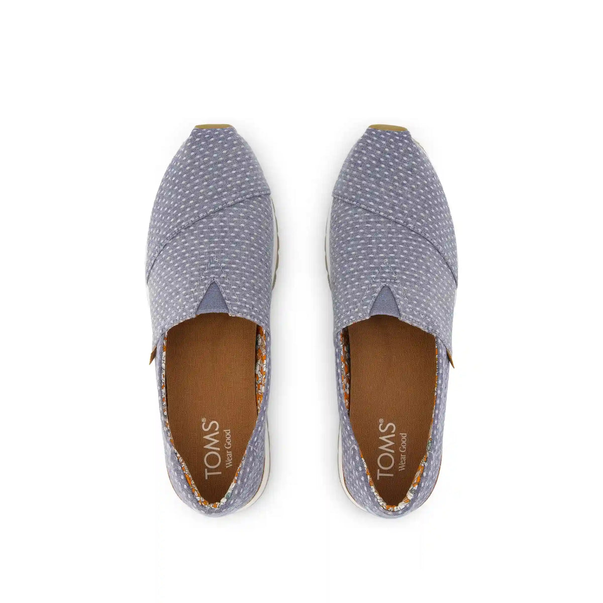 Womens Resident Plus Niagara Mist Chambray Dot