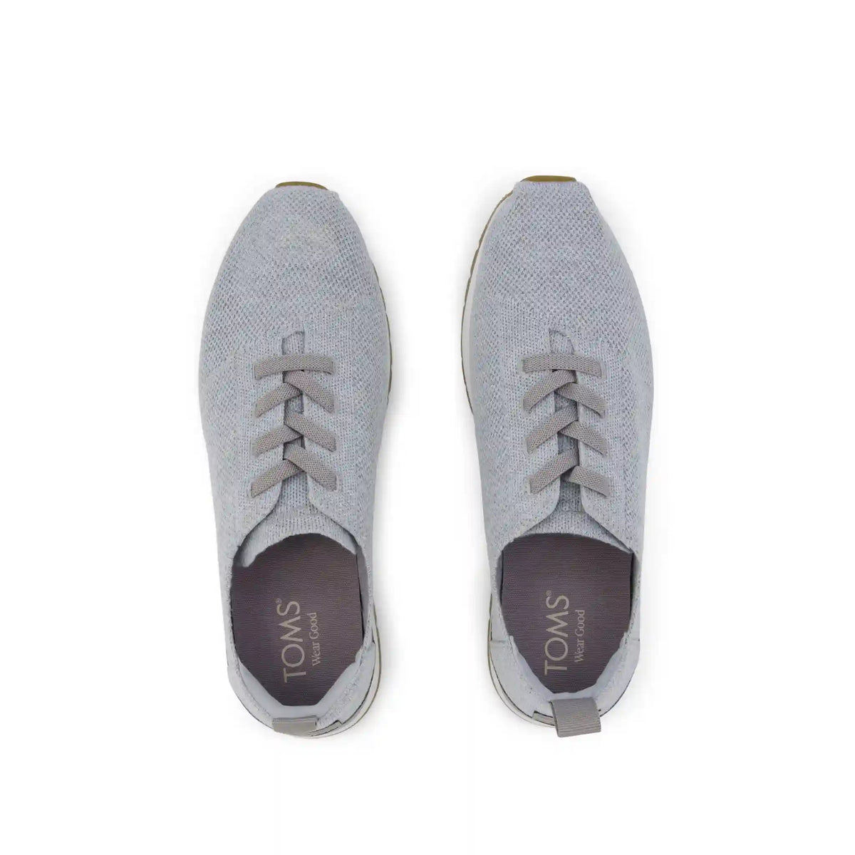 Mens Resident Plus Lace-Up Grey Knit