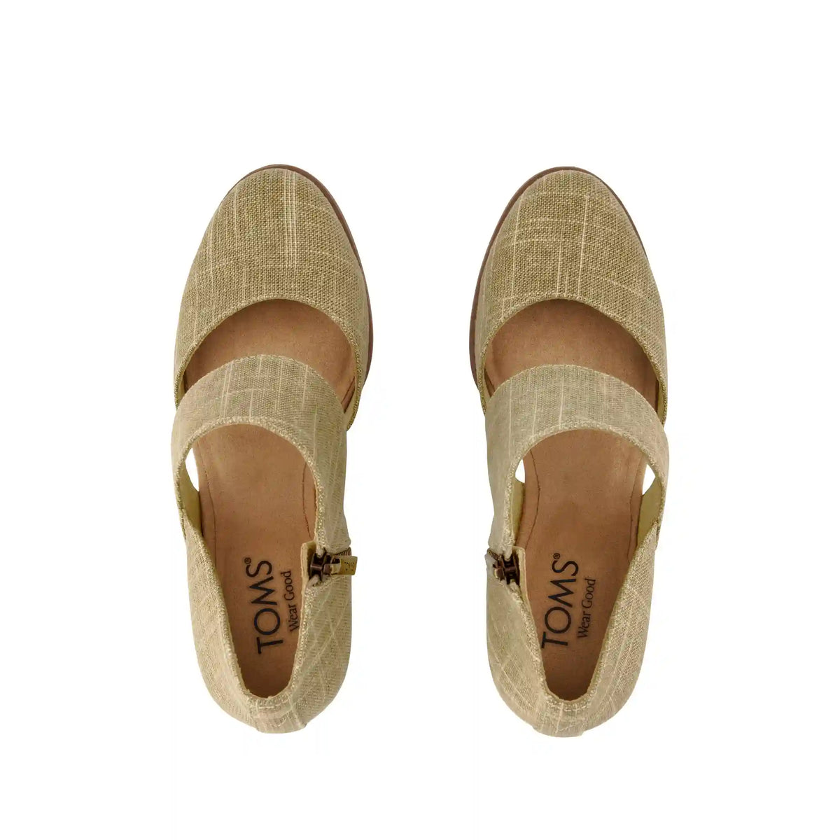 Womens Milan Nova Heel Gold Shimmer Crosshatch