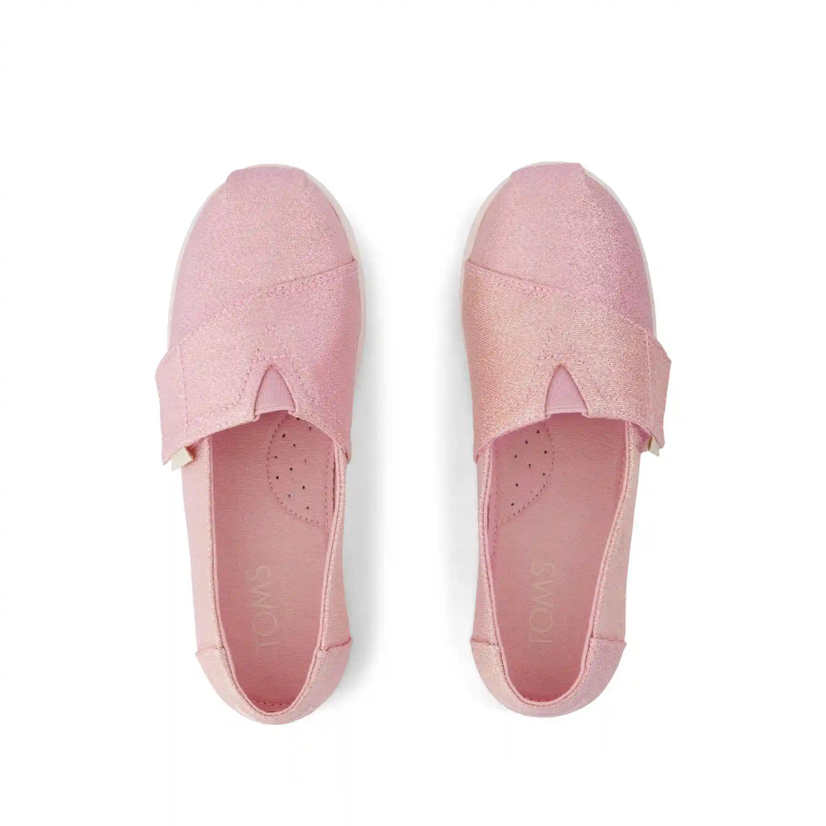 Alpargata Classic Kids Shoe Pink Quartz Iridescent Woven