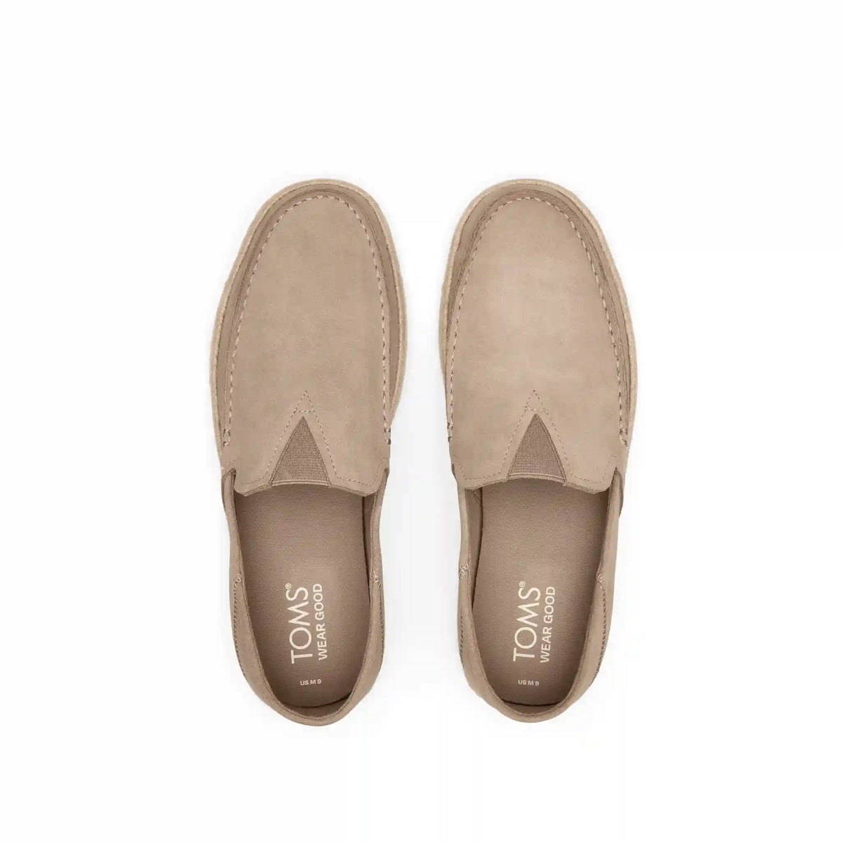 Alonso Taupe Suede Rope Loafer
