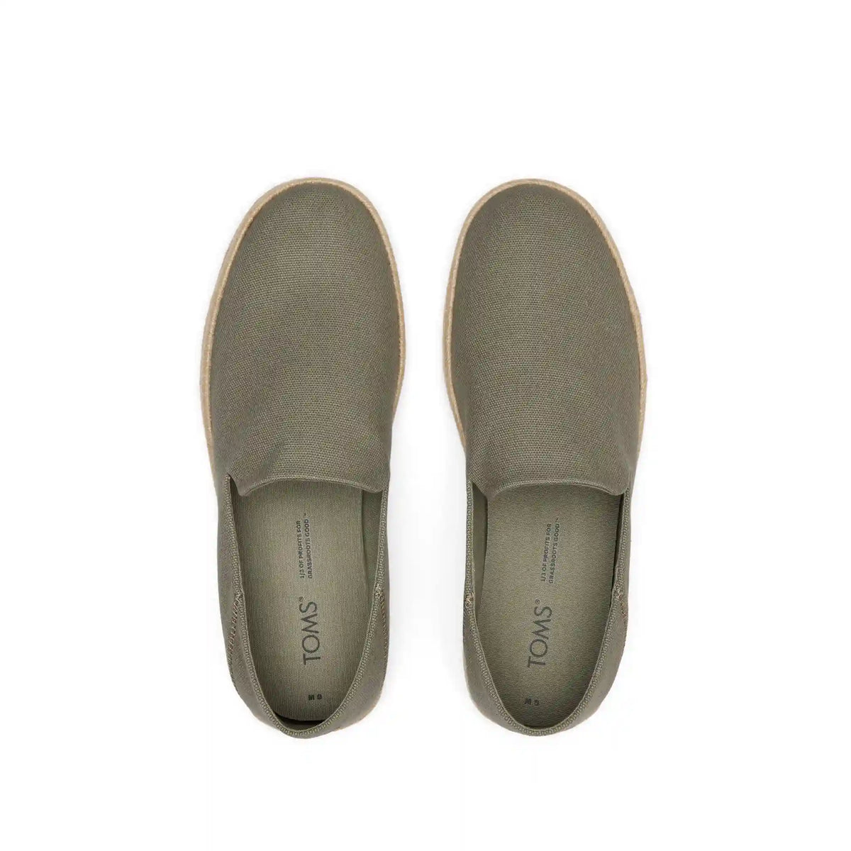 Santiago Loafer Vetiver Grey Canvas