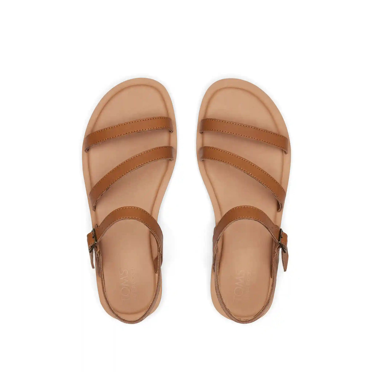 Kira Tan Leather Strappy Sandal