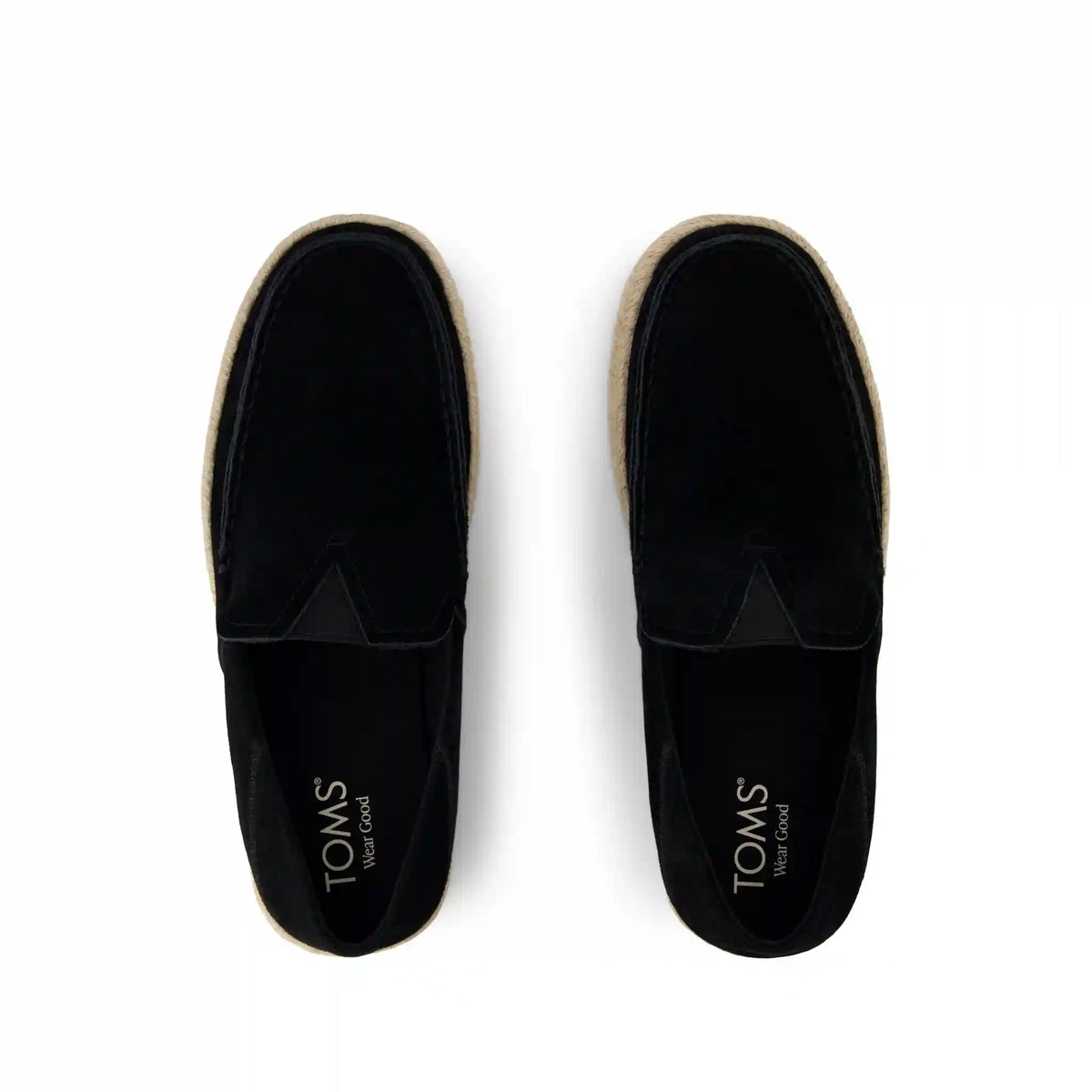 Alonso Rope Loafer Black Suede
