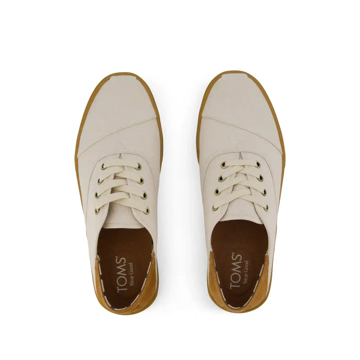 Mens Cordones Plus Sneaker Natural Canvas