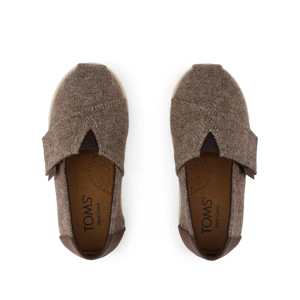 Alpargata Classic Toddler Shoe Hot Cocoa Herringbone