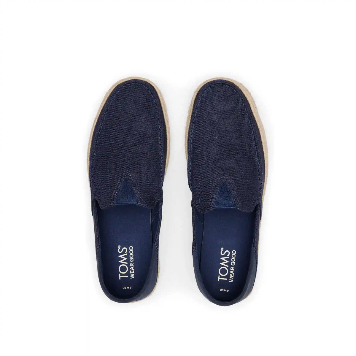Alonso Navy Heritage Canvas Rope Loafer