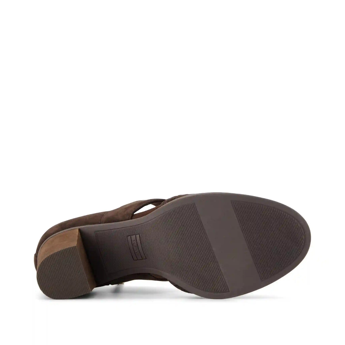 Womens Milan Nova Heel Chocolate Brown Kid Suede