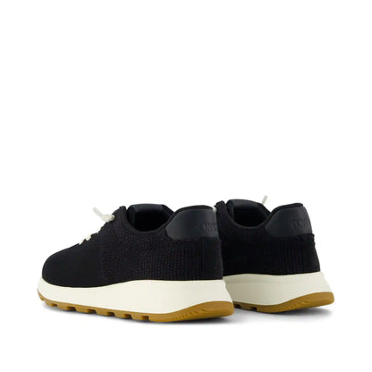 Womens TRVL LITE Cabrillo Sneaker Water Repellent Black Canvas Mesh