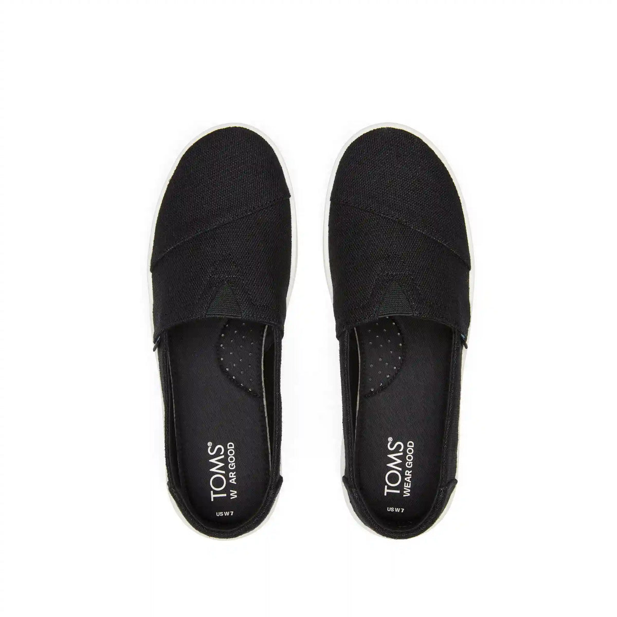 Verona Black Slip On Sneaker