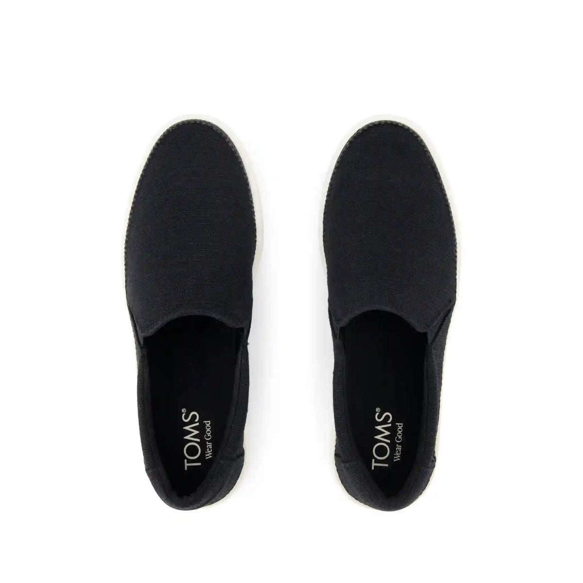 Womens Emily Slip On Sneaker Black Heritage Canvas
