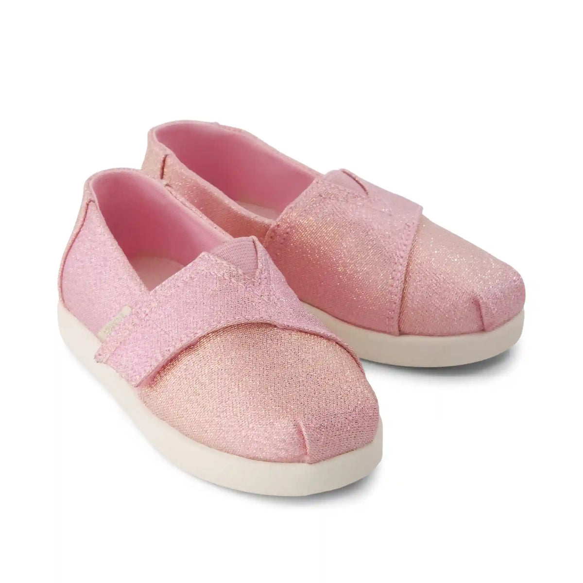 Alpargata Classic Toddler Shoe Pink Quartz Iridescent Woven