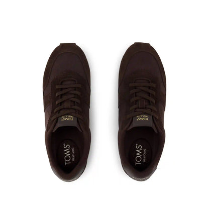 Womens TRVL Lite Palisade Sneaker Water Repellent Chocolate Vintage Twill