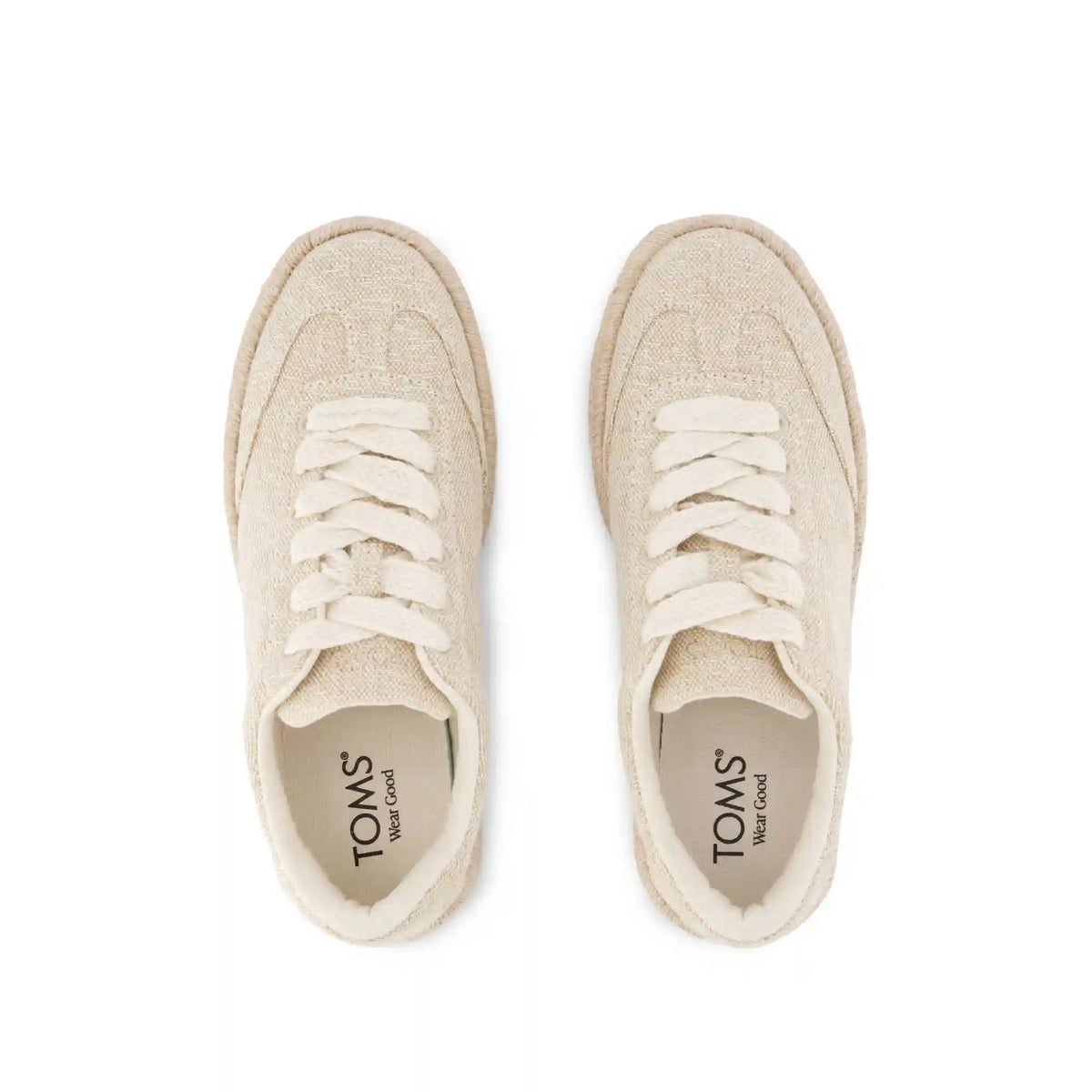 Womens Jesse Espadrille Sneaker Champagne Sparkle