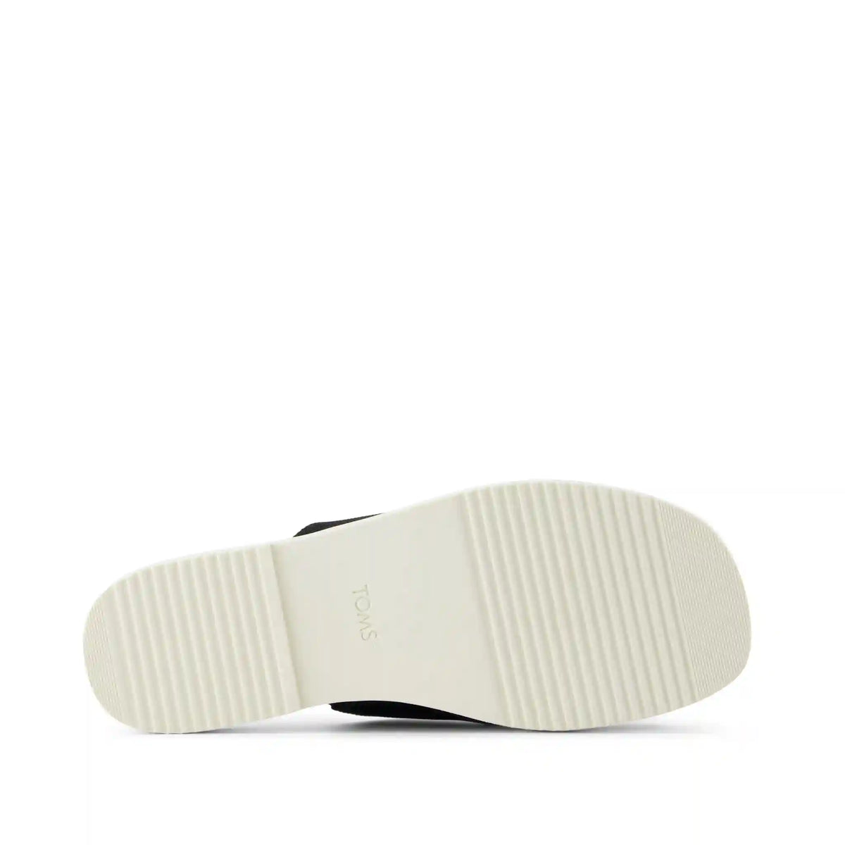 Mae Crossover Slide Sandal Black Heavy Canvas