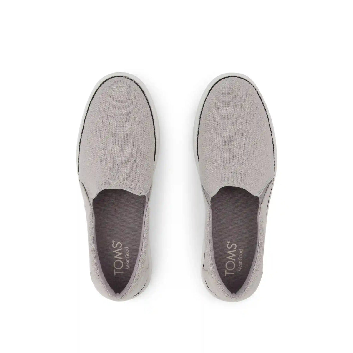 Womens Emily Slip On Sneaker Drizzle Grey Heritage Canvas