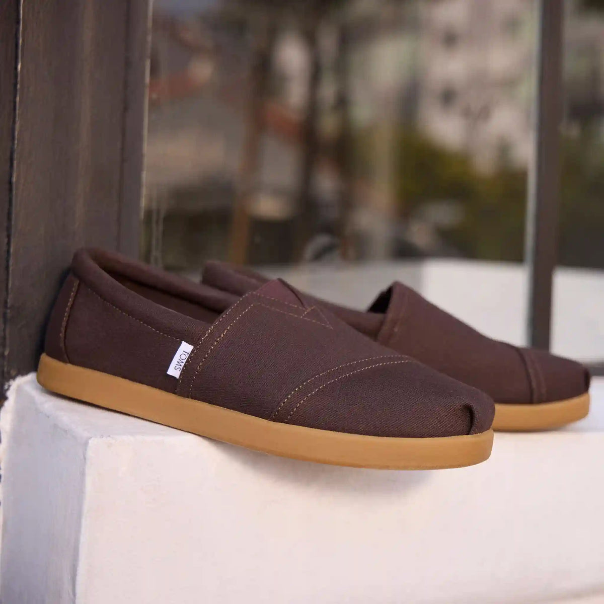 Mens Alp FWD Chocolate Brown Recycled Cotton Canvas