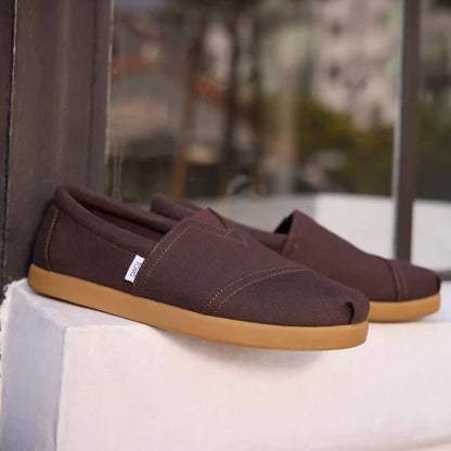 Mens Alp FWD Chocolate Brown Recycled Cotton Canvas