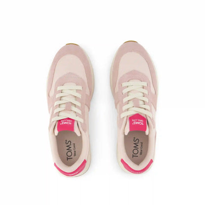 Womens TRVL LITE Retro Runner Sneaker Water Repellent Pale Rose