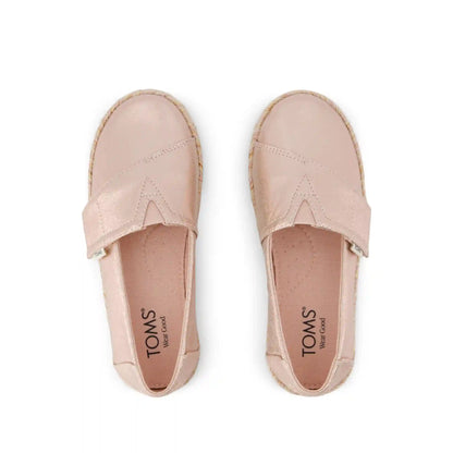 Alpargata Rope 2.0 Kids Espadrille Pale Rose Metallic Iridescent PU