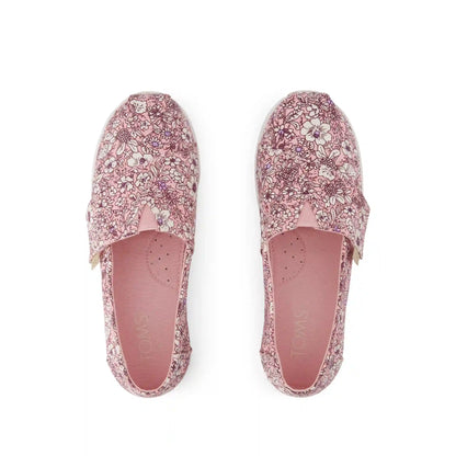 Alpargata Classic Kids Shoe Pink Quartz Floral