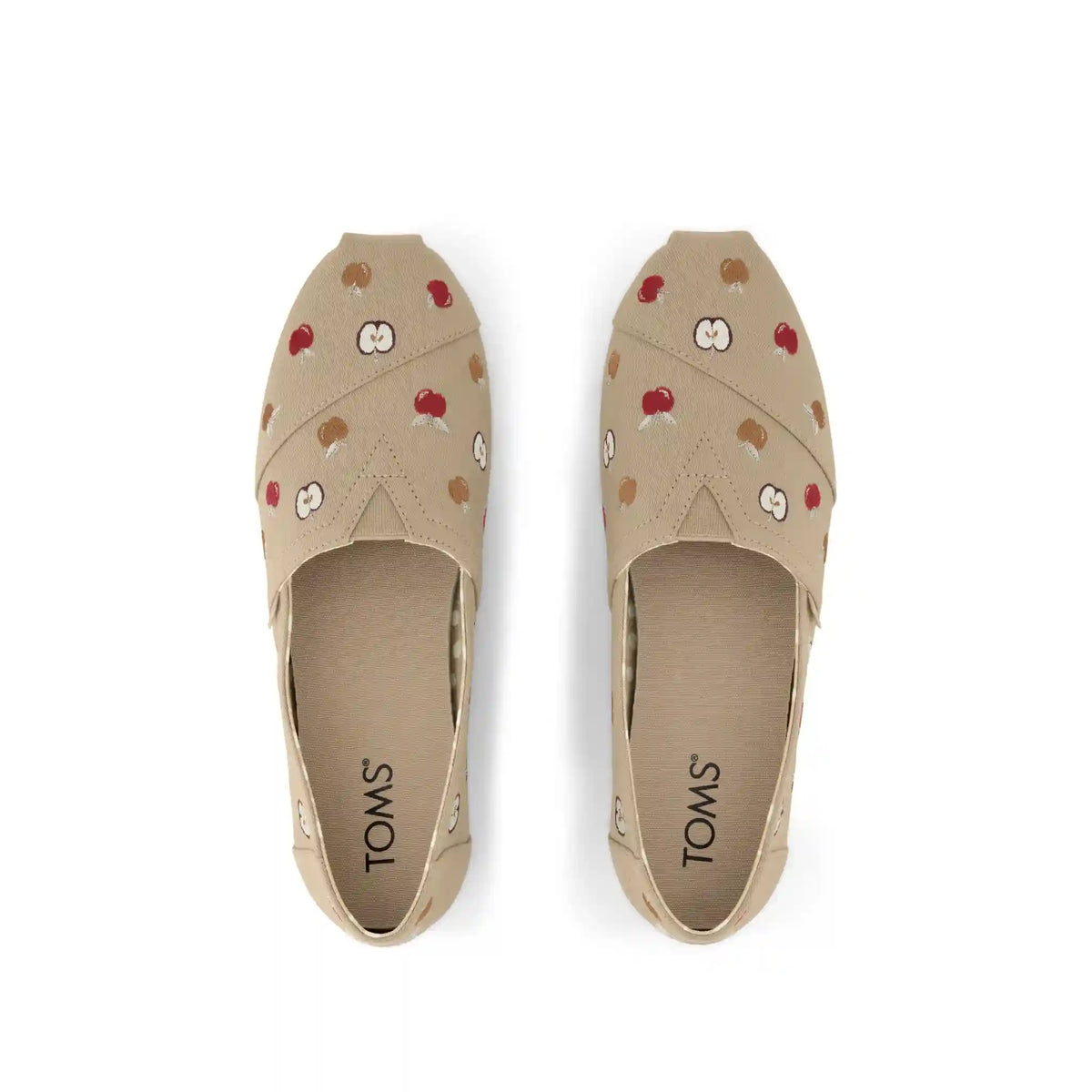 Womens Alpargata Classic Apple Embroidery