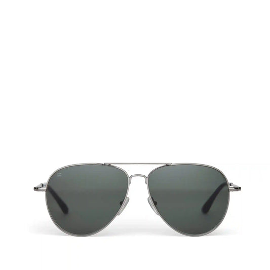 Hudson Gunmetal Handcrafted Sunglasses