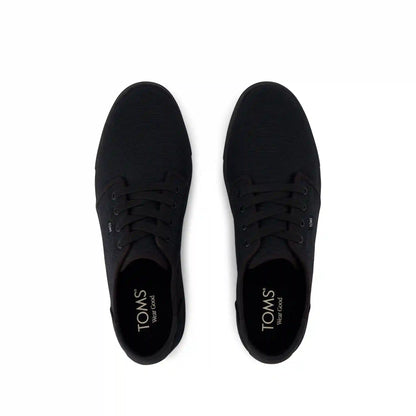 Carlo 2.0 Black and Black Legacy Canvas Lace Up Sneaker