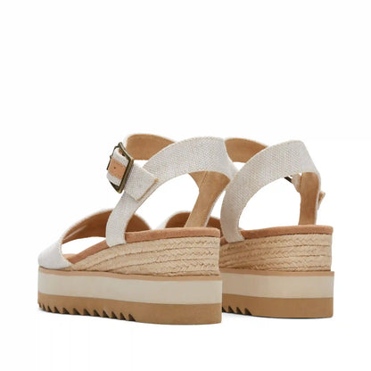 Diana Natural Wedge Sandal
