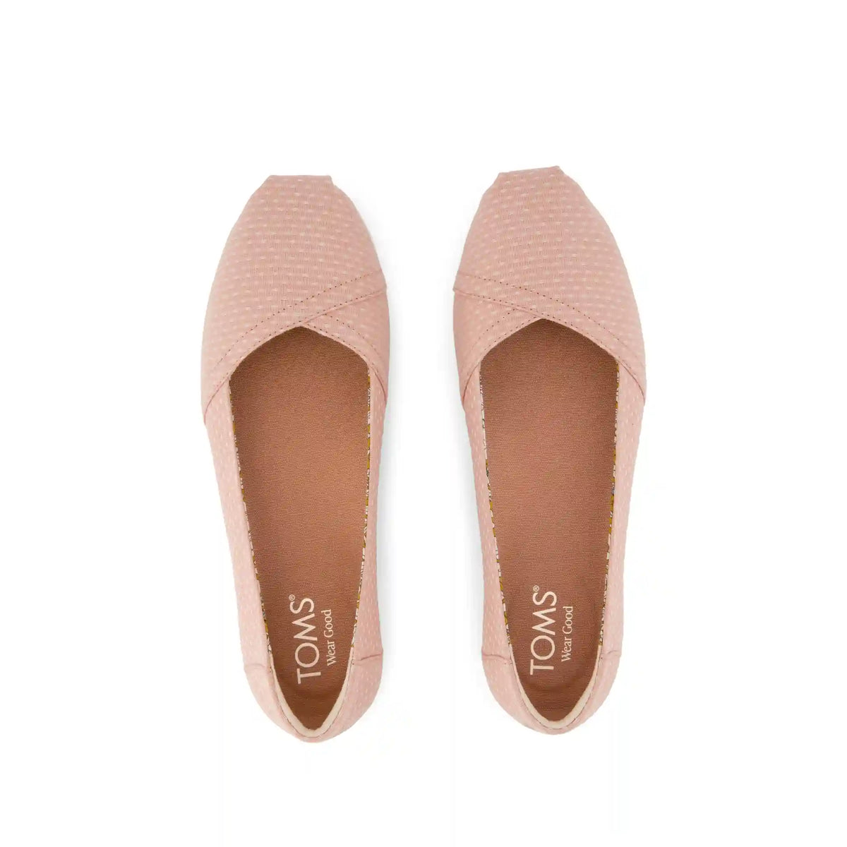 Womens Alpargata Ballet Flat Bloom Chambray Dot