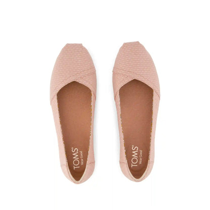 Womens Alpargata Ballet Flat Bloom Chambray Dot