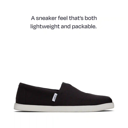 Alp FWD Black Recycled Cotton Canvas