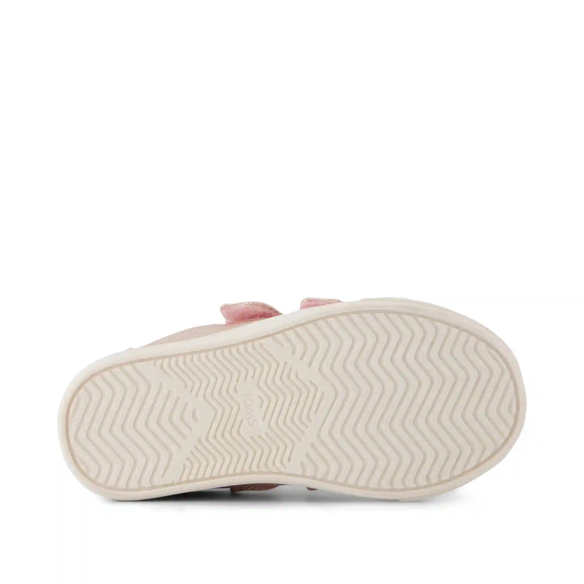 Cruz Double Strap Toddler Sneaker Pink Quartz Iridescent Woven