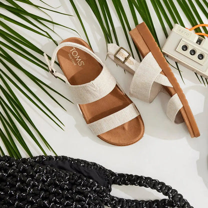 Marin Strap Sandal Natural Yarn Dye