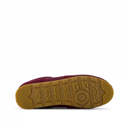 Womens TRVL Lite Palisade Sneaker Water Repellent Burgundy Vintage Twill