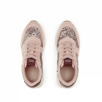 Womens TRVL LITE Retro Runner Sneaker Water Repellent Seashell Floral Print