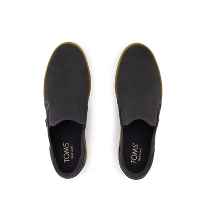 Mens Baja Slip On Sneaker Forged Iron Suede