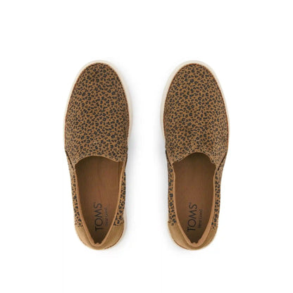 Womens Emily Slip On Sneaker Toffee Leopard Print