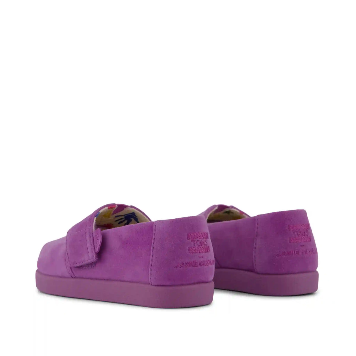 TOMS x Jamie Mizrahi Alpargata Classic Pink Suede Toddler  Shoe