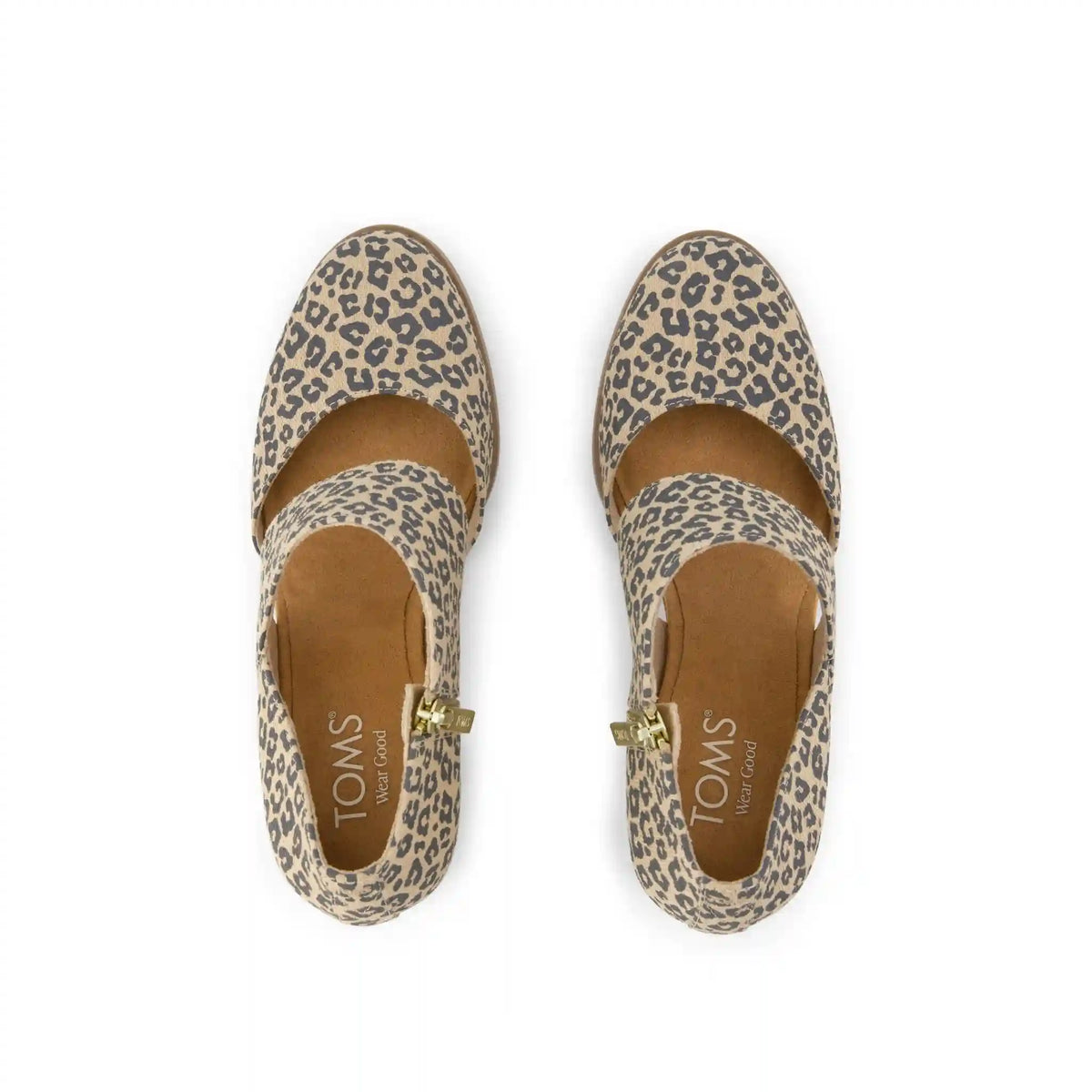 Womens Milan Nova Heel Leopard Print
