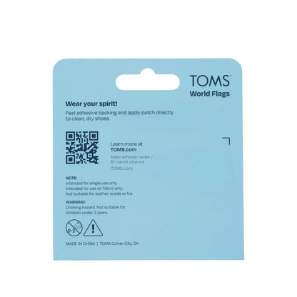 World Flag Adhesive Shoe Patches: Senegal, Norway, Qatar, Japan