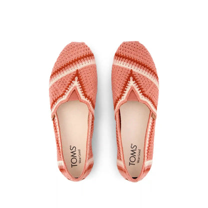 Womens Alpargata Classic Bloom Crochet