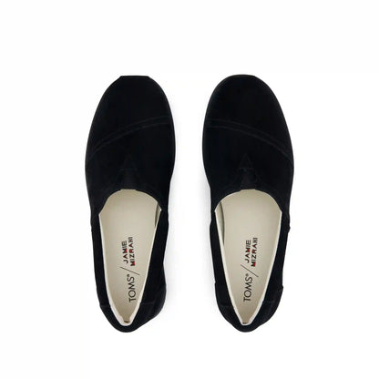 TOMS x Jamie Mizrahi Alp FWD Water Repellent Black Suede